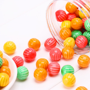 <span class=keywords><strong>Chewing</strong></span>-<span class=keywords><strong>gum</strong></span> à bulles coloré aromatisé pastèque, personnalisé, en vrac, OEM, 900g, vente en gros - Product Image 2
