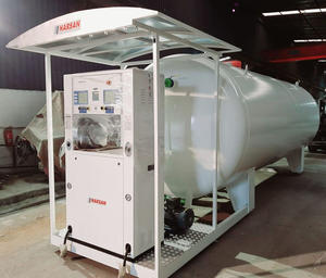 Station mobile de remplissage de GPL Harsan modèle 2026 20000L avec distributeur, moteur antidéflagrant, installation certifiée ASME AD2000 - Product Image 2