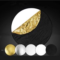 Reflector de luz plegable para fotografía 5 en 1 con bolsa para estudio fotográfico iluminación interior y exterior