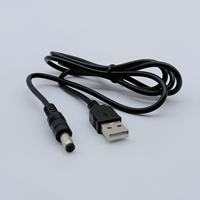 Cable de Carga Rápida USB 3.1 Tipo-C Macho a Hembra DC 5.5X2.5mm 0.2m, Trenzado de PVC, Cobre Puro, 3A, para Teléfono Móvil IOS, Cámara, Banco de Energía