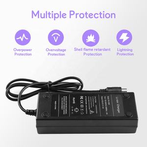 42V 2A oplader voor 36V elektrische e-bike scooter buggy Li-ion accu met 8.0*5.5mm connector - Product Image 5