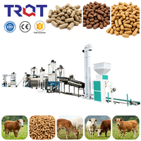 Extrudeuse à double vis pour aliments pour poissons, machine agricole automatique de fabrication de granulés flottants pour poissons