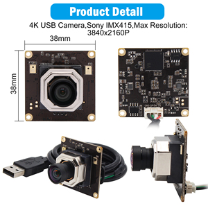 Không Biến Dạng Tự Động Lấy Nét 4K USB Camera Module CMOS IMX415 Cảm Biến Hành Động Mini PC Webcam Cho Máy Tính PC Máy Tính Để Bàn Máy Tính Xách Tay - Product Image 6