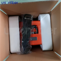 Machine de fusion de fibres optiques de haute précision AI-9, alignement du cœur à 6 moteurs, épissage en 5s, VFL intégré, OPM, 7800mAh