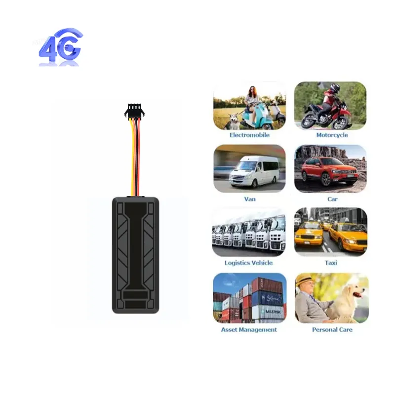 Hot Selling 4G Wire Anti Theft Alarm Vehicle GPS Tracker Sound Recording Monitoring GPS Tracking System