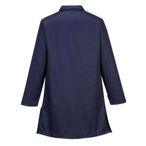PORTWEST - AS10NARM Manteau antistatique ESD bleu marine-EAN 5036108347445 ESD ANTISTATIC WORKWEAR - Product Image 2