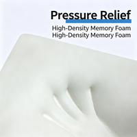 Bantal Gel Pendingin Dingin, Dukungan Busa Memori Kontur Ergonomis untuk Tidur di Rumah, Pilihan Grosir