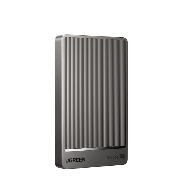 UGREEN External SSD 1TB- up to 2000MB/s-Aluminum Portable Solid State Drive Support USB3.2 Gen 2x2,UASP&TRIM,External Hard Drive