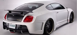 Continental GT <span class=keywords><strong>ASI</strong></span> Stil Geniş Gövde Kiti için Yeni, Fiberglas Ön/Arka Tampon Takmalı Yükseltme - Product Image 6