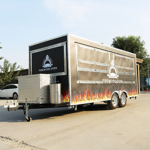 Remorque de nourriture rapide électrique, camions de glace, chariot à café, <span class=keywords><strong>pizza</strong></span>, <span class=keywords><strong>barbecue</strong></span> commercial - Product Image 4