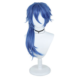 Anime Hypnosis Mic Arisugawa Dice Cosplay Perruque Longue Bleu Layered Perruques de <span class=keywords><strong>Cheveux</strong></span> Synthétiques pour Halloween Party Costume - Product Image 2