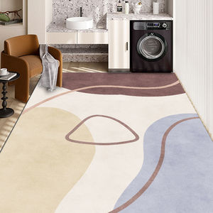 Alfombra de PVC para Balcón con Patrón Geométrico, Impermeable y Fácil de Limpiar, para Uso en Exteriores - Product Image 2