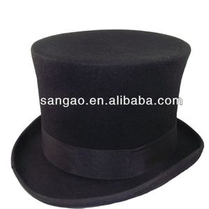 Cappello <span class=keywords><strong>da</strong></span> <span class=keywords><strong>mago</strong></span> nero 15 cm <span class=keywords><strong>cappelli</strong></span> a cilindro in feltro di lana per feste o festival come prezzo economico all'ingrosso o fai come la tua nuova moda o logo - Product Image 2