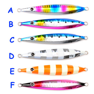 <span class=keywords><strong>Bassmaster</strong></span> Señuelos Jigbait de fundición en alta mar 30g/40g/60g/80g de agua salada de paso lento Jigging Jig de Metal para señuelo de pesca en barco - Product Image 4