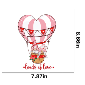 Transferts d'impression DTF personnalisés pour la Saint-Valentin, <span class=keywords><strong>film</strong></span> plastisol transparent, autocollant thermocollant pour presse à chaud, transferts thermiques pour t-shirts - Product Image 4