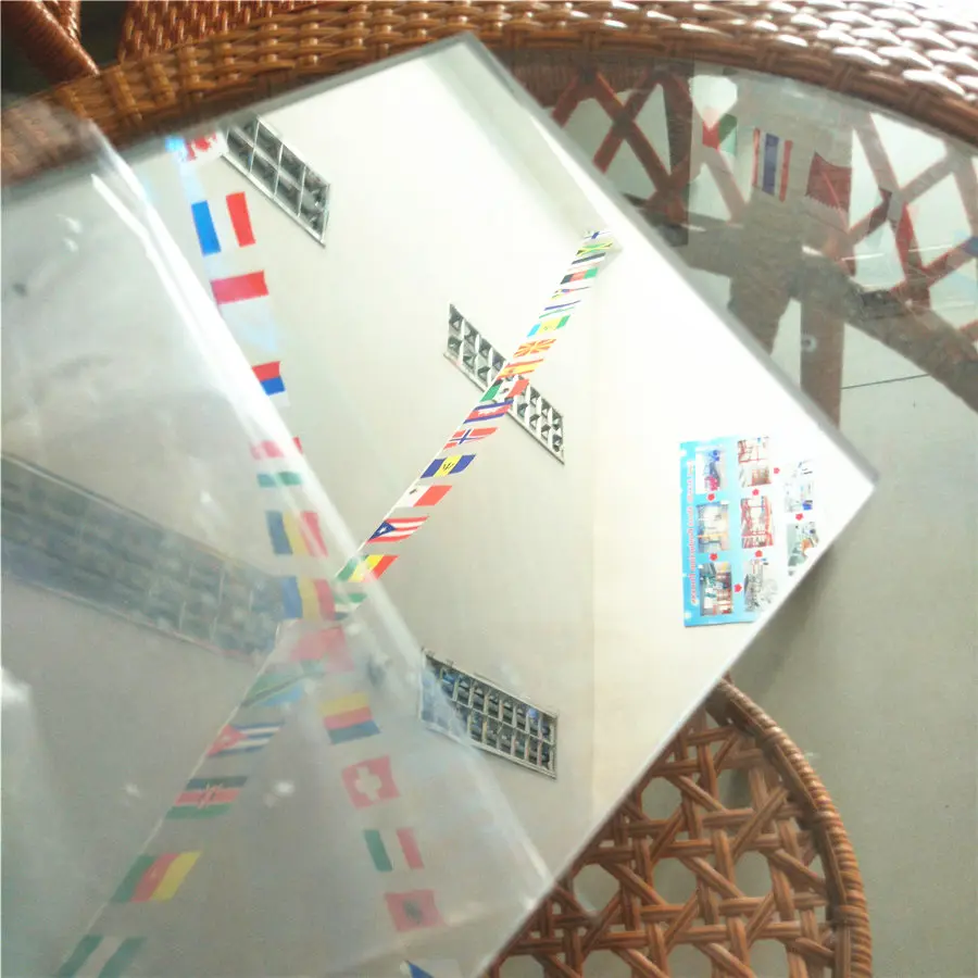 Alands Plastic 1.22m X 2.44m Translucent Mirror Acrylic Semi Transparent Acrylic Mirror Sheet