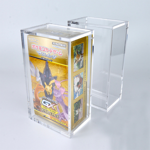 Usine en gros Résistance aux UV Acrylique Transparent Magnétique <span class=keywords><strong>Pokemon</strong></span> SM12A TAG Team Allstars <span class=keywords><strong>GX</strong></span> Japonais Booster Boîte Vitrine - Product Image 5