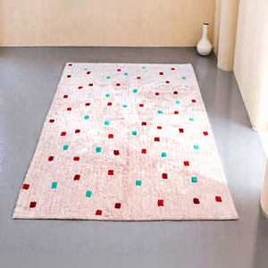 High Quality Cotton Tufted Rug Multicolour Modern Style with Plush Pile Height Customizable for Logo & Brand Name - Product Image 1