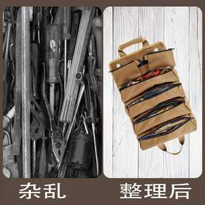 Kits d'outils d'électricien domestique très vendus, sacs de rangement portables pour le rangement d'outils de voiture, matériel, sacs à outils transfrontaliers - Product Image 5