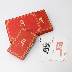 Professional Factory Custom Printing Waterproof PVC Plastic Poker Cards Advertising <b>Paper</b> Playing Cards For Family Use - Product Image 3
