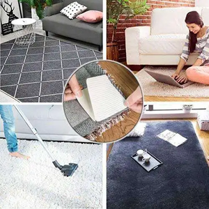 Oferta Caliente: Adhesivo Antideslizante para Alfombras, Duradero, Reutilizable, Parche Antirrollos para Alfombras, Adhesivo Fijador, Cinta Adhesiva para Suelos y Tapetes, Almohadilla Antideslizante para Esquinas - Product Image 6