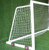 But de football mobile en aluminium pour 5/7/11 personnes, durable, avec emballage personnalisable, rebondisseur de football