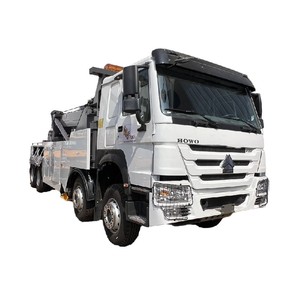 HOWO 8x4 40 Tonnes 50 Tonnes Camion de Remorquage Lourd à Rotation 360 Degrés, Camion de Dépannage, Camion de Sauvetage - Product Image 1