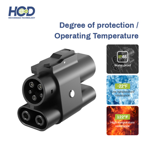 Nouvel adaptateur de charge rapide CCS2 CCS1 EV HCD <span class=keywords><strong>100</strong></span>-1000V DC 250A Max pour <span class=keywords><strong>Tesla</strong></span> Retrofit, certifié IP65 CE/FCC/ROHS, garantie 12 mois - Product Image 1
