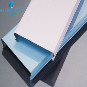 Couloir de balcon extérieur de couleur personnalisée Plafond en bande d'aluminium Gare ferroviaire Plafond linéaire en aluminium Matériau de construction - Product Image 4