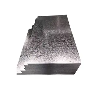 Chapa de bobina de aço galvanizado de fábrica zinco 40g 60g 275g chapa de aço galvanizado/placas de chapa de aço galvanizado para caixa