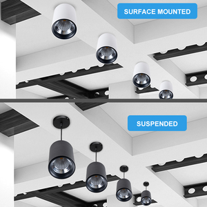 Chất lượng có thể điều chỉnh LED Bề mặt được gắn thấp chói Trần spotlight Led Downlight COB lịch thi đấu với Bar phiilips thương hiệu - Product Image 3