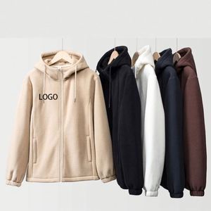 Ensemble de survêtement décontracté pour homme : sweat à capuche zippé, pantalon de jogging, veste tendance en molleton imprimé - Product Image 1