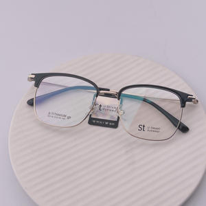 2025 nouveau modèle titane lunettes de haute qualité personnalisable classique affaires Commute lunettes à la mode quotidien Optique - Product Image 2