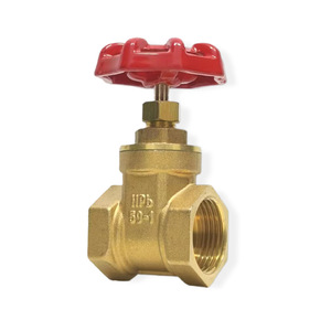 Vanne en laiton forgé robuste DN50 à filetage interne pour climatisation centrale - Product Image 2