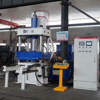 Presse servo-hydraulique à quatre colonnes de 100 tonnes pour le moulage à chaud de plastiques thermodurcissables (BMC/DMC)/composites/fibres de carbone