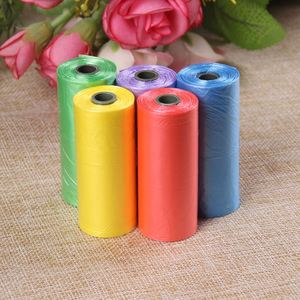 Degradable PE Pet Poop Bag Customized Color Printing Logo Smell <b>Compostable</b> Leak-Proof Eco-friendly with Dispenser - Product Image 2