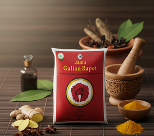Galian Rapet JMK Herbal Jamu 7g x 5 pcs offre des soins féminins traditionnels pour aider à resserrer et à rafraîchir naturellement. - Product Image 1