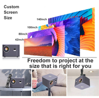 Proyector Acp 990 Aaxa Pico A10 Mini Hd, Pequeño, 8K Uhd, 5G, 650 Ansi Lúmenes, 3LCD, Láser, 4K, Toptro, Hy300, Ai