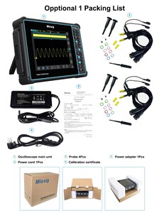 Micsig STO1004 휴대용 디지털 태블릿 오실로스코프 100MHz 4채널 터치 버튼으로 사용하기 편리함 고효율 1년 보증 - Product Image 4