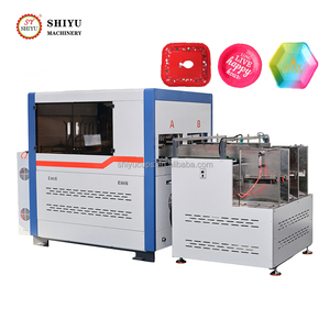 全自动中国制造高速液压双工位一次性食品纸盘制造机 - Product Image 1