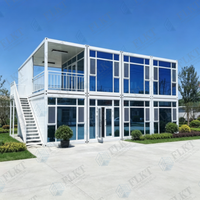 Unité de conteneur préfabriqué FLKT, classe modulaire, dortoir pour étudiants, maison mobile en conteneur maritime
