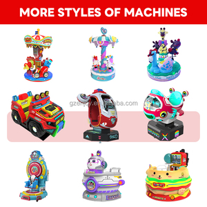 Manège miniature électrique à 3 places à pièces pour jeux d'attractions pour enfants, équipement de terrain de jeux à vendre - Product Image 6