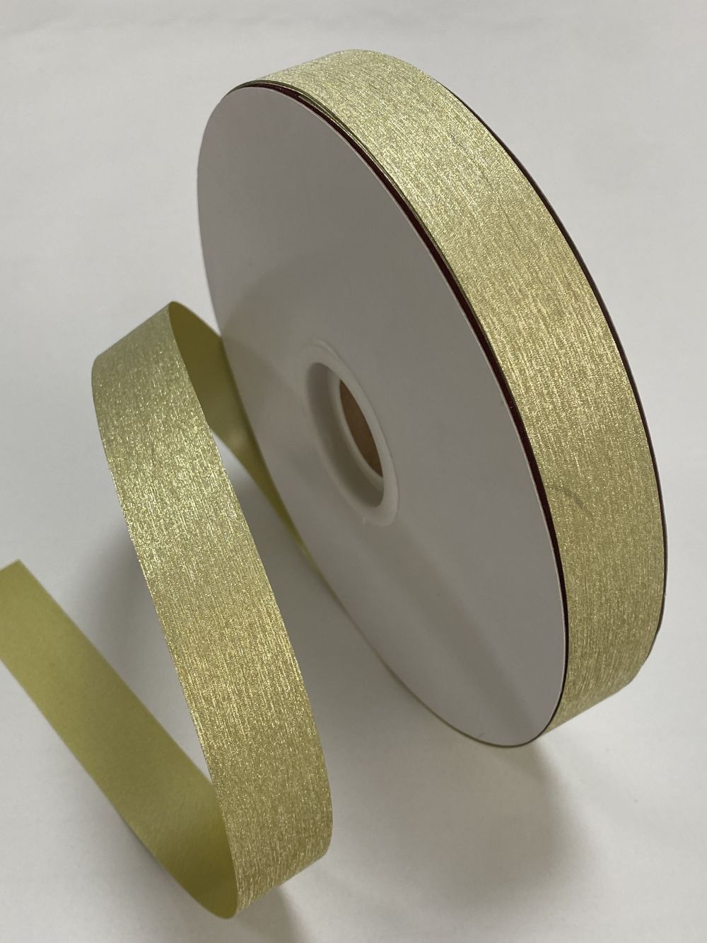 Glitter Ribbon 5/8 Inch Sparkly Diamond Dust Thin Solid Fabric Ribbon for Gift Wrapping Party Decoration Floral Bouquet Ribbon