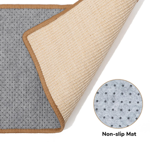 Planche à gratter pour chat, ne laisse pas de miettes, tapis en sisal, vertical, mural, résistant aux rayures, résistant à l'usure, jouet pour aiguiser les griffes du chat - Product Image 4