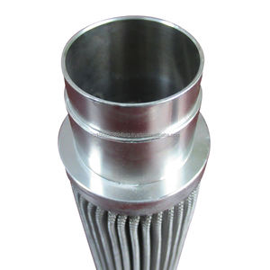 Suministro directo de fábrica Elemento de filtro de vela de fusión de polímero de capas multiplisadas de acero inoxidable de alta eficiencia 1 micrón-100 - Product Image 6