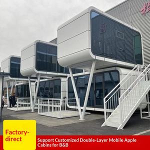 Cabine mobile de paysage, maison mobile à double étage, conception, production et installation de stations balnéaires et d'hôtels de charme - Product Image 2