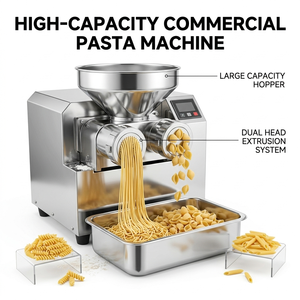 Máquina de Producción de <span class=keywords><strong>Pasta</strong></span> <span class=keywords><strong>Fresca</strong></span> y Espaguetis Multifuncional Totalmente Automática - Product Image 2