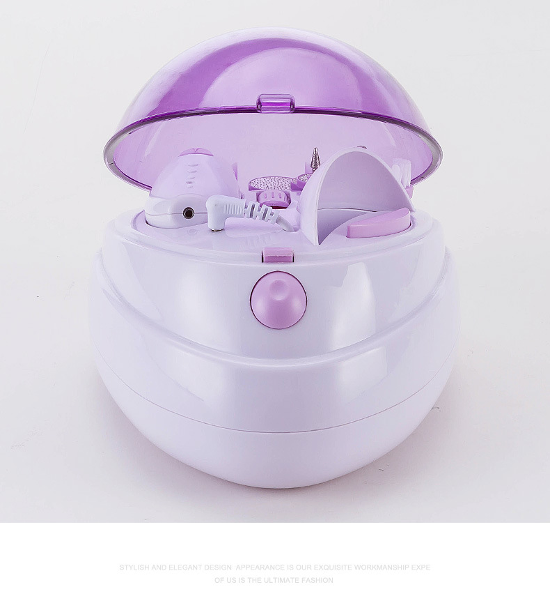 Набор для маникюра и педикюра, портативная электрическая дрель для ногтей, с электрической пилочкой для ногтей, для детей и взрослых, для удаления растущих ногтей