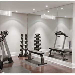 <span class=keywords><strong>Espejo</strong></span> de <span class=keywords><strong>cuerpo</strong></span> completo de vidrio flotado transparente, decoración moderna personalizada para el hogar, diseño de gimnasio, Espejos de pared sin marco, <span class=keywords><strong>Espejo</strong></span> decorativo elegante - Product Image 1