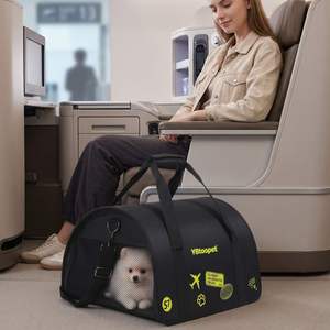 Transportín de Cuero Suave para Gatos con Ventana de Malla Transpirable, Cierre de Cremallera, Mochila Cuadrada Marrón con Respaldo Sólido - Product Image 6